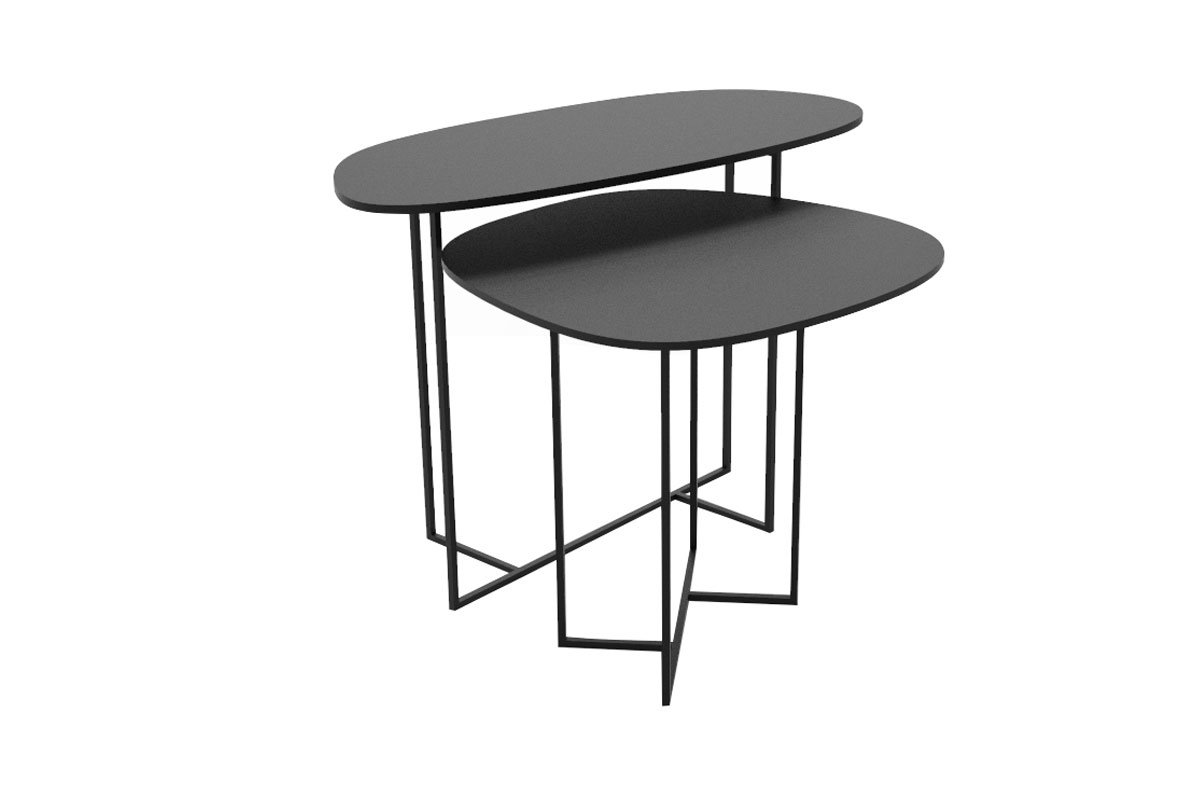 Mesa Lateral Stone Ton Sur Ton