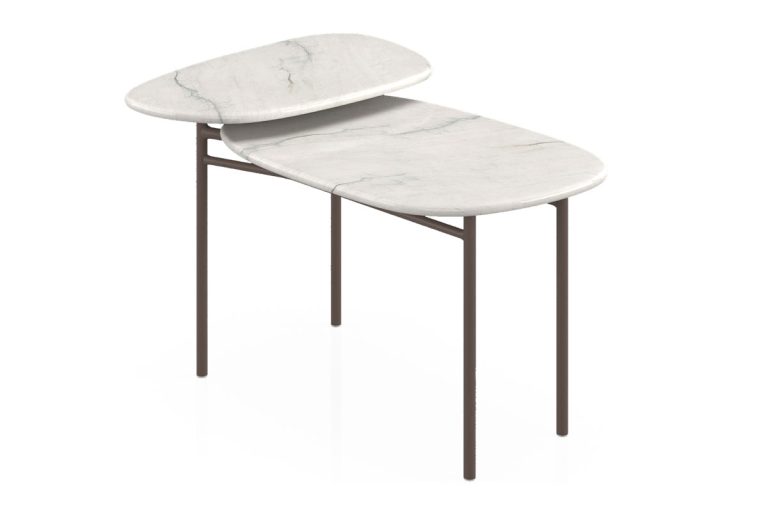 Mesa lateral Slim tampo duplo