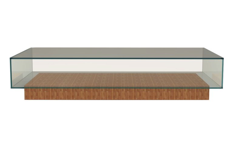 Mesa centro Nur (base bambu)